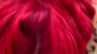 Cute Redhead Loves Blowing Any One Eyed Snake Passion