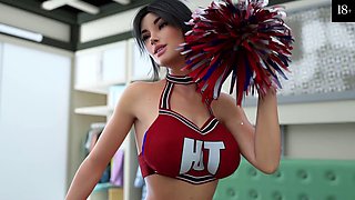 Sex toys, huge dick, step mom son