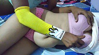Indian Desi Couple Wife Pregnant Boobs Press Husband Desi Mms HD Video Real Couple Homemade Amateur HD Video