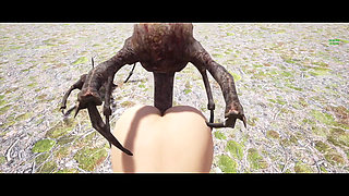 Alyx Vance Takes Monster Dick - Half Life Animation