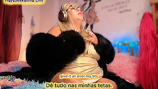Steaming Hot JOI with Brazilian MILF BBW Goddess in Gold