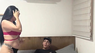 Stepsister Asks Her Stepsister for a Favor and Ends up Seducing Him