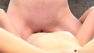 Fruity nude lesbians exciting X-rated scene