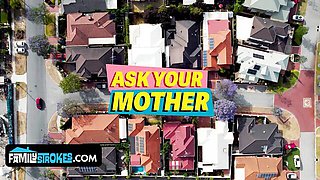 Creampie movie with voluptuous Skylar Snow and Emma Rosie from Family Strokes