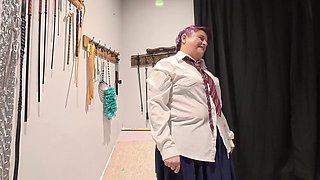 Teachers Dirty Slut Gets Double Dominated - Preview