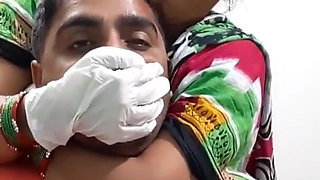 Gloved Handgag for Lazy Husband!