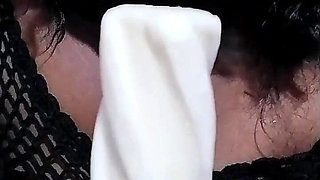 Sucking Ice Cream