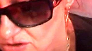 Mature Redhead Squirts Wildly in Intense Group Domination Session