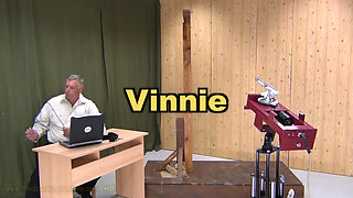 Vinnie Spanking Machine - Bare Back Whip