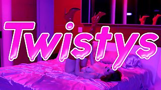 Twistys - Jewelz Blu catches her biggest admirer peeking and invites Jenna Foxx in for a steamy surprise