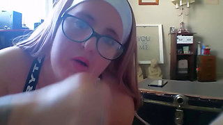 Naughty Step-daughter Caught Step-dad Jerking off