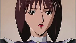 The New Maid Applies For A Job At The Mansion, And The Yuri Drama Ends With A Double Climax With Hentai Anime