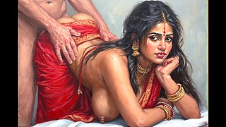 Desi brother-in-law has fun with his wife's sister and mom