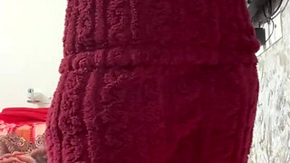 Desi Bhabhi GRWM for a fuck night with boss