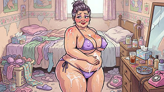 Cum Glazed SSBBW Animation