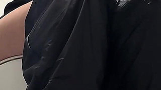 Crazy Toilet Farts in Black! Nipple Pops