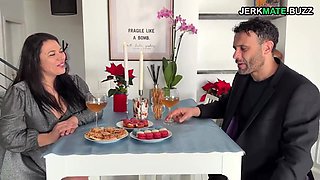 Nasty spic MILF emotional porn scene