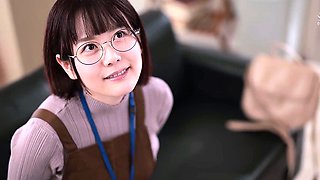 A Plain-looking Bookstore Clerk With Glasses Whispers Dirty