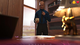 Naughty Office Bonus: Boss Rewards Horny Employee with a Butt Plug & Intense Anal Creampie-the Office - Part 8 - by Porn Game 4u