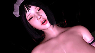3D Huge Boobs Japanese Slut Have a Hardcore Sex with Big Cock