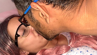 I Share Room with My Suggar Dady, My Lord Fuck Me Well Good and He Takes All the Milk Out of Me