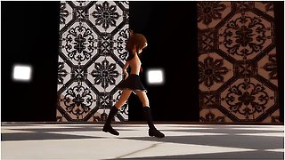 Mmd 電ちゃんの乳もみlupin
