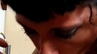 Clown fucks horny slut milf Suhaila in the ass at a party and gives her a cumshot
