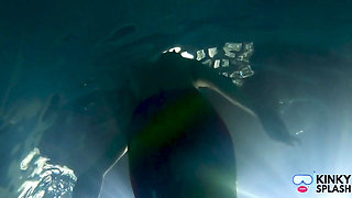 Captive Mermaid Teases You in the Pool