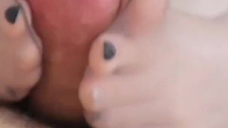 The Boss Ejaculates Inside a Young Asian Beauty Secretary