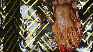 Compilation of Melove's Messy Feet & Long Toes