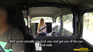 Fake Taxi - Naughty Blonde Stevie Nixxx Can't Pay Her Taxi Fare & Rubs Her Pussy Before a Big Blowjob POV