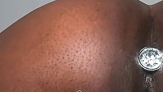 BBW Plus Butt Plug Equals Lots of Squirting