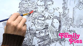 Miraculous maya woulfe sucks the jizz out of andi rose's christmas cream filled vagina