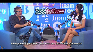 Little Kinky Colombian Mayraoficial Cums on the Sybian Machine - Juan Bustos Podcast