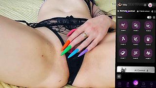Dominatrix Nika Delights in Debuting Remote-Controlled Clitoral Vibrator in Her First Playful Test, S