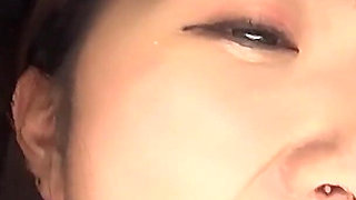 Tsubaki Kato and Himari Ogawa Initiate Ryo Kitakata Into Lesbian Tongue Kissing (レズ)