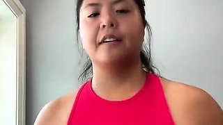 Big boobs milf masturbates with her dildo