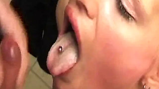 French Teen Joyce Ellexa Cum Eating Hardcore Smash