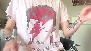 Skinny Goth Huge Belly Rapid Pregnancy at the Doctors Office