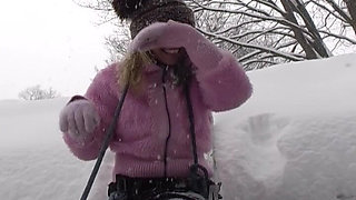 Lesbian Babes From France Are Here to Play in the Snow