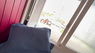 My Husband's Friend Fucked Me and Cum Inside While He Was Out - Creampie