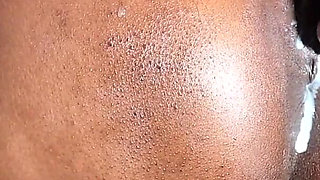 Big Black Pussy Fucked After Massage