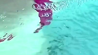 Artemisia Love Showing Her Perfect Tits in a Micro Bikini Underwater