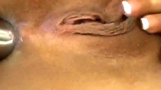 Defrancesca Gallardo Uses Her Fingers and a Sleek Toy to Fuck Her Own Ass