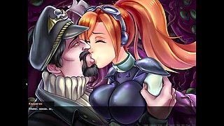 Aliens, in the bathroom, squirting orgasm