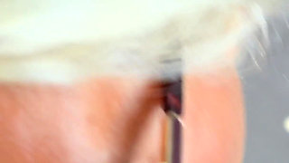 433 MILF Pee Drink and Piss on a Man Anal Prolapse