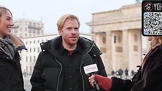 Hot blond chicks interview about licking pussy