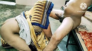 Desi Maid Fucked Hard with Hindi Dirty Talk - Annuakhil Big Cock Deep Throat