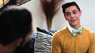 Bearded latino jock analfucked by lover