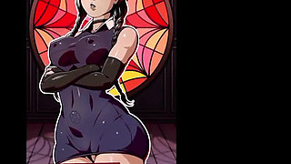18 Year Gothic Girl Gives Be Sloppy Blowjob and Then I Fuck Her Rough!